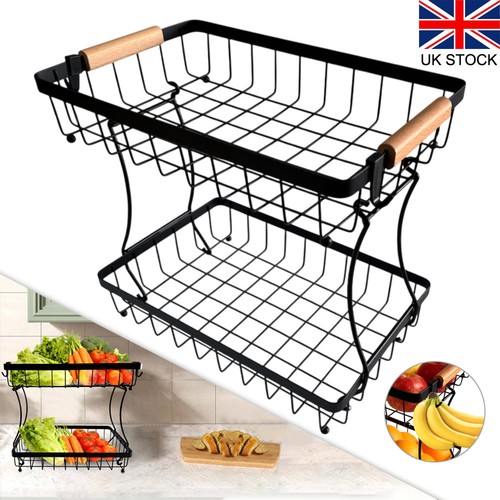 Tier fruit bowl - fruit, basket