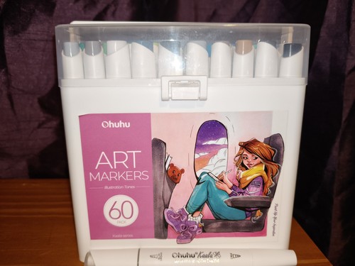 Ohuhu markers 1 colours - markers,, 60+1