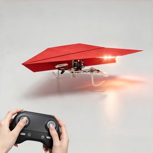 Paper airplane kit electric - rc,
