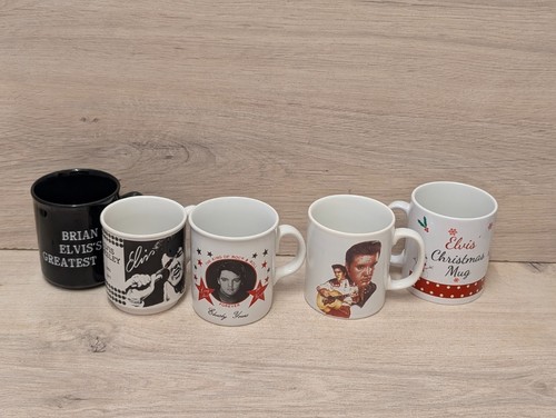 Vintage elvis presley mug job - presley,