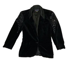 Vintage 90s Black Sequin