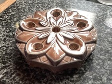 Wade green waterlily candle