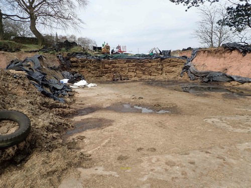 Photo 12x8 silage - pit, north