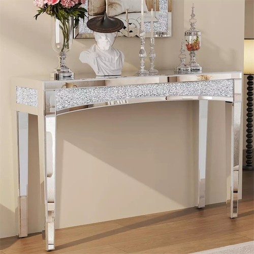 Diamond mirrored console - diamond,