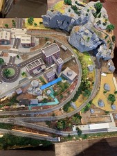 N Gauge Track Foam Layout 2.2m