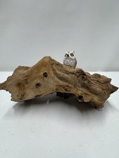 Small Owl Ornament Mounted on