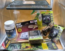 Terrarium For amphibians Spiders Reptiles  terrarium Complete starter kit.
