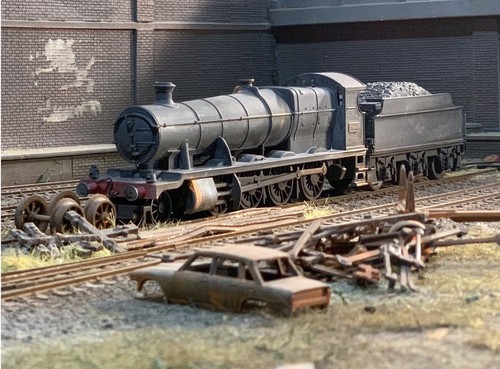 Weathered locomotive oo - locomotive,