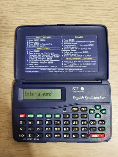 Sii seiko 1000 english - sii,