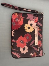 GUESS Floral Wristlet Bag/
