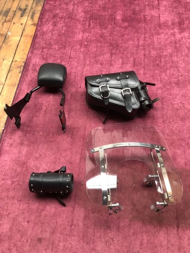 Harley davidson saddle - davidson, bag
