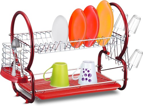 Tier chrome plate dish - chrome,