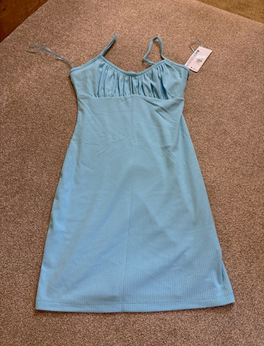 Primark women blue ribbed - blue,