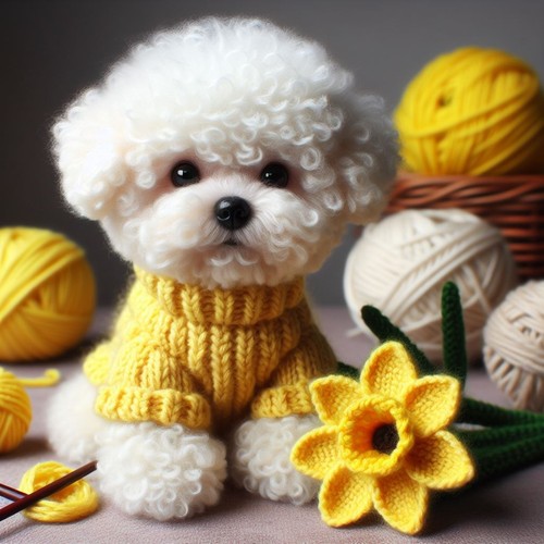 Luxury bichon frise birthday - luxury,