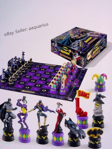 Batman themed chess set - set, dc