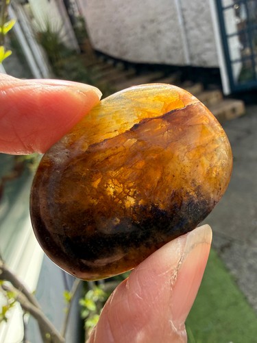 Blue john fluorite - blue,