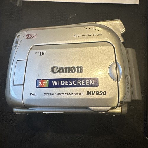 Canon mv930 handheld minidv - canon,