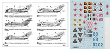 HDL DECAL 1/72 MiG-17 Fresco A Soviet Aerobatic Team(VVS/MPAF/RAAF/IrAF/LSK-NVA)