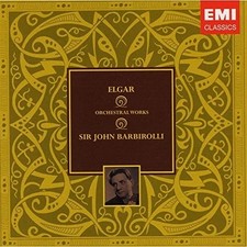 Sir John Barbirolli - Elgar Orchestral Works  5 x CD Boxset ( EMI Classics )
