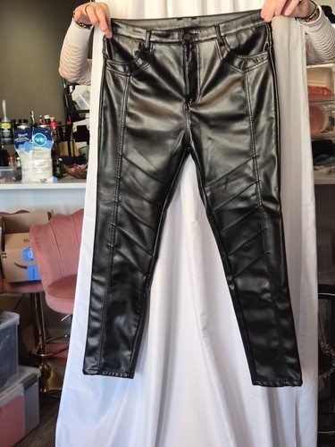 Mens shiny black - shiny, leather