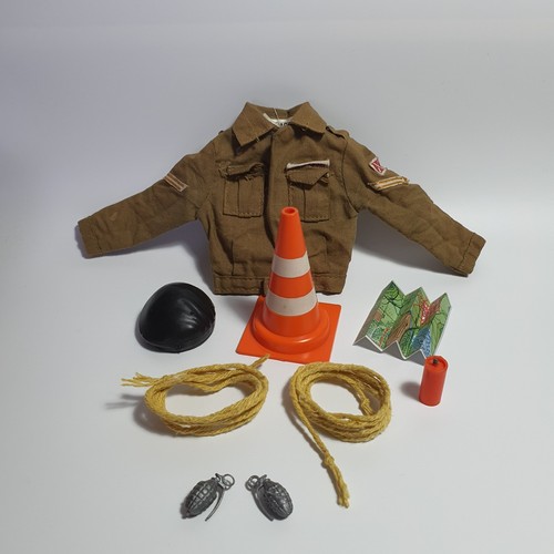 Action man jacket traffic cone - man,