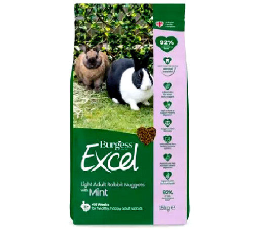 5kg excel rabbit light - 1.5kg,