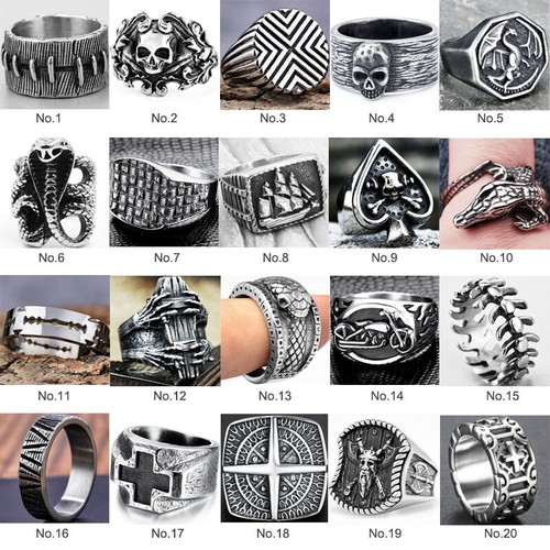 Skull new man - skull, ring