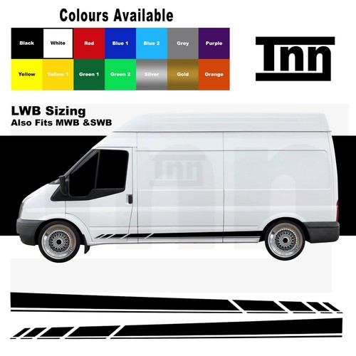 Side stripe stickers vinyl - side,
