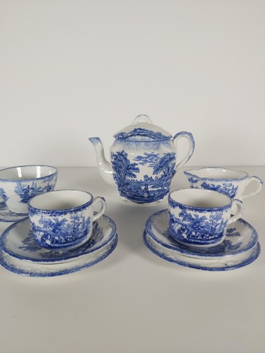 Ridgeway blue white transfer - blue,