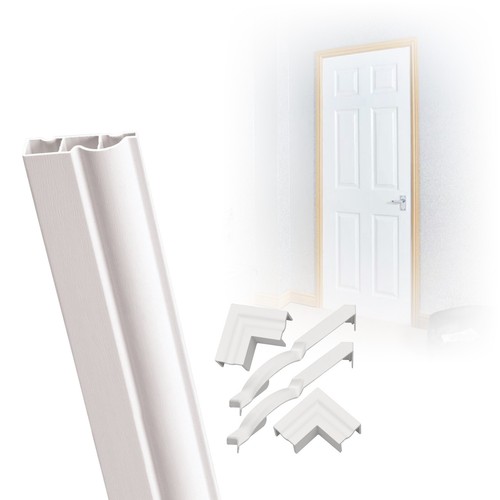 Upvc plastic door architrave - plastic,