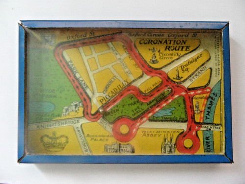 Vintage 1953 coronation route - vintage,
