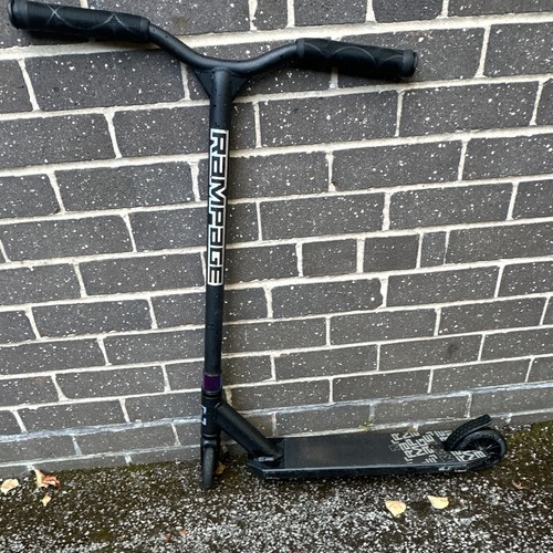 Rampage black push scooter - scooter, for