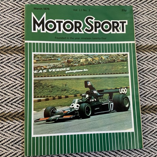 Motor sport magazine march - -,