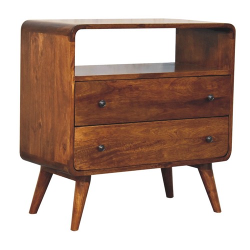 Curved mini chest with drawers - mini,