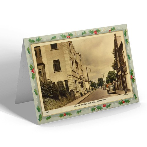 Xmas notelet vintage - notelet,