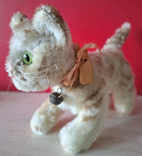 Steiff tapsy kitten 1950 60s - kitten, 1950/60s