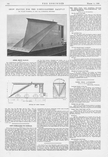 Snow plough for the - for,