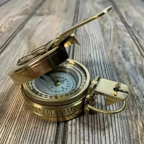 Vintage polished brass wwii - vintage,