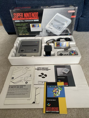 Super nintendo snes console - super,
