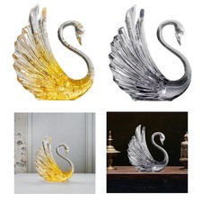 Swan Statue Figurine Resin