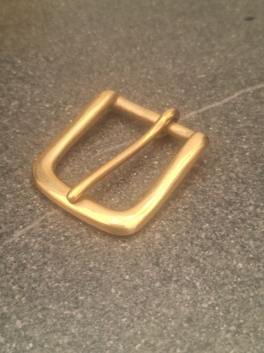 35mm solid brass belt buckle - 35mm, |