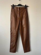 Zara Brown Faux Leather