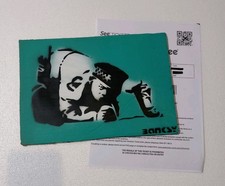 Banksy original artwork signed