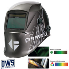 Parweld XR938H grey large view 5-13 auto welding & grinding helmet TRUE COLOUR