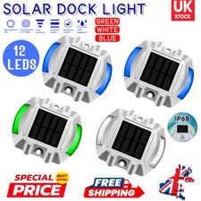 12ledSolar Driveway Lights Deck Pathway Lights Solar Dock LED Light Safety Light