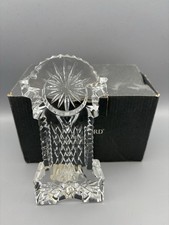 Waterford Crystal Grandfather Clock Glass Housing Boxed - No Clock Insert