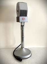 Replicated RCA 74B Style Ribbon Microphone, studio ready, w/stand (Listen!)