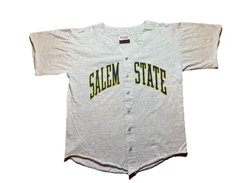 Vintage salem state - state, button