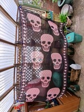 Pure Silk Skulls Scarf Very