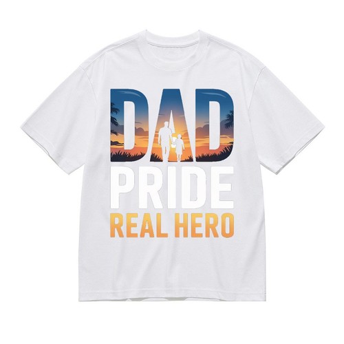 Dad pride real hero shirt - dad,